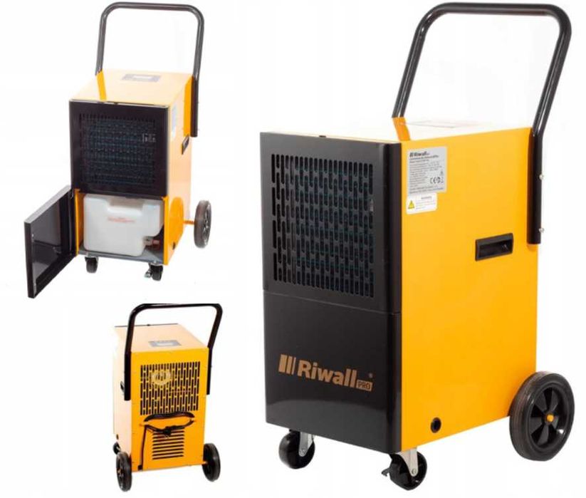 Wynajem Przemysłowy Osuszacz  Wydajny Pochłaniacz Wilgoci 55L / 24H