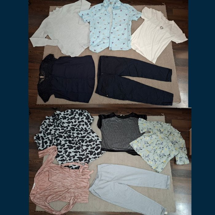 Odzież paka L/40-42 spodnie bluzka koszula dres