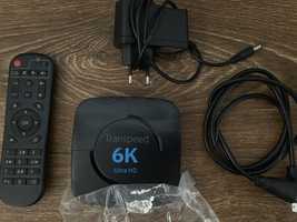 ТВ- приставка 6К (Android) Wi-Fi, 3D,4K,6K