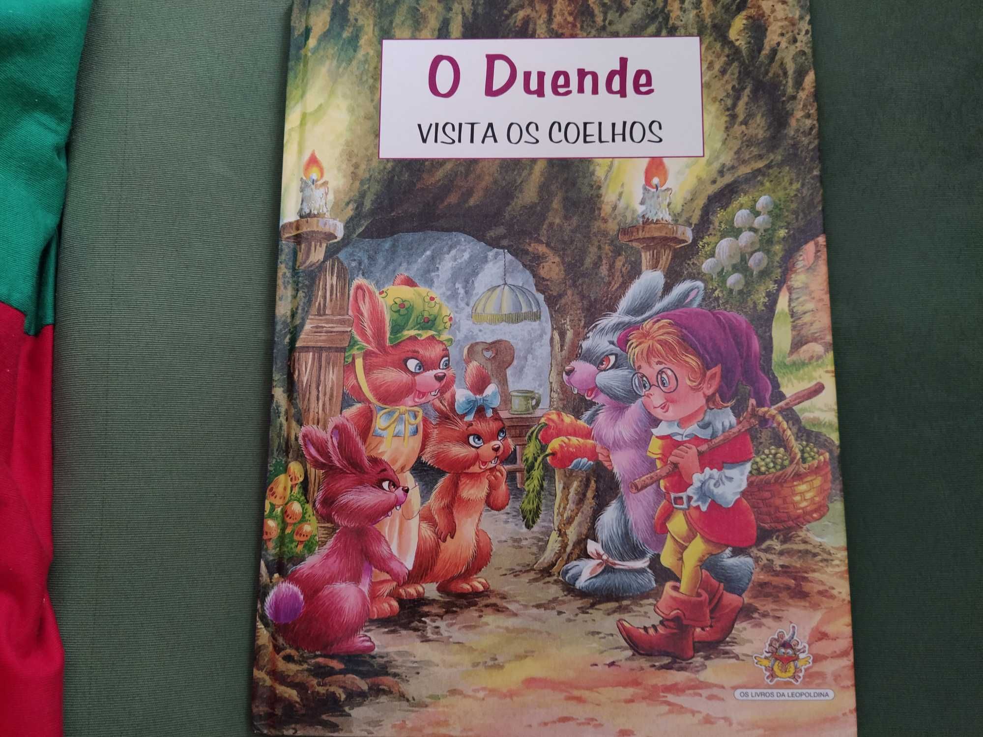 O Duende Visita os Coelhos - Livros da Leopoldina