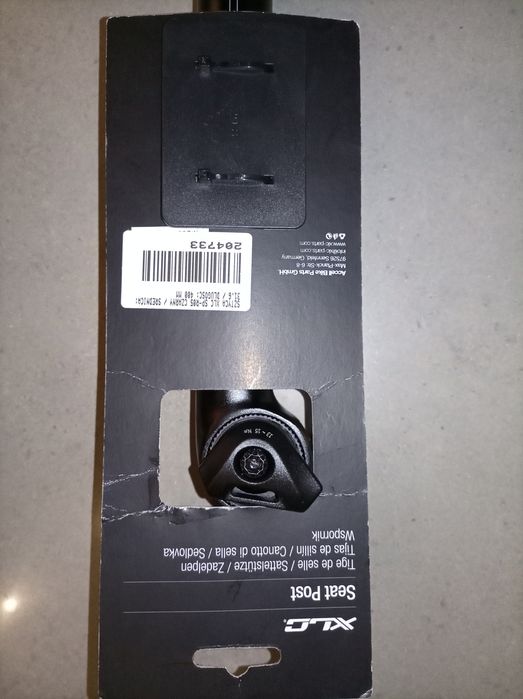 Sztyca XLC SP-R05 400 mm, antishock, 31,6; nowa