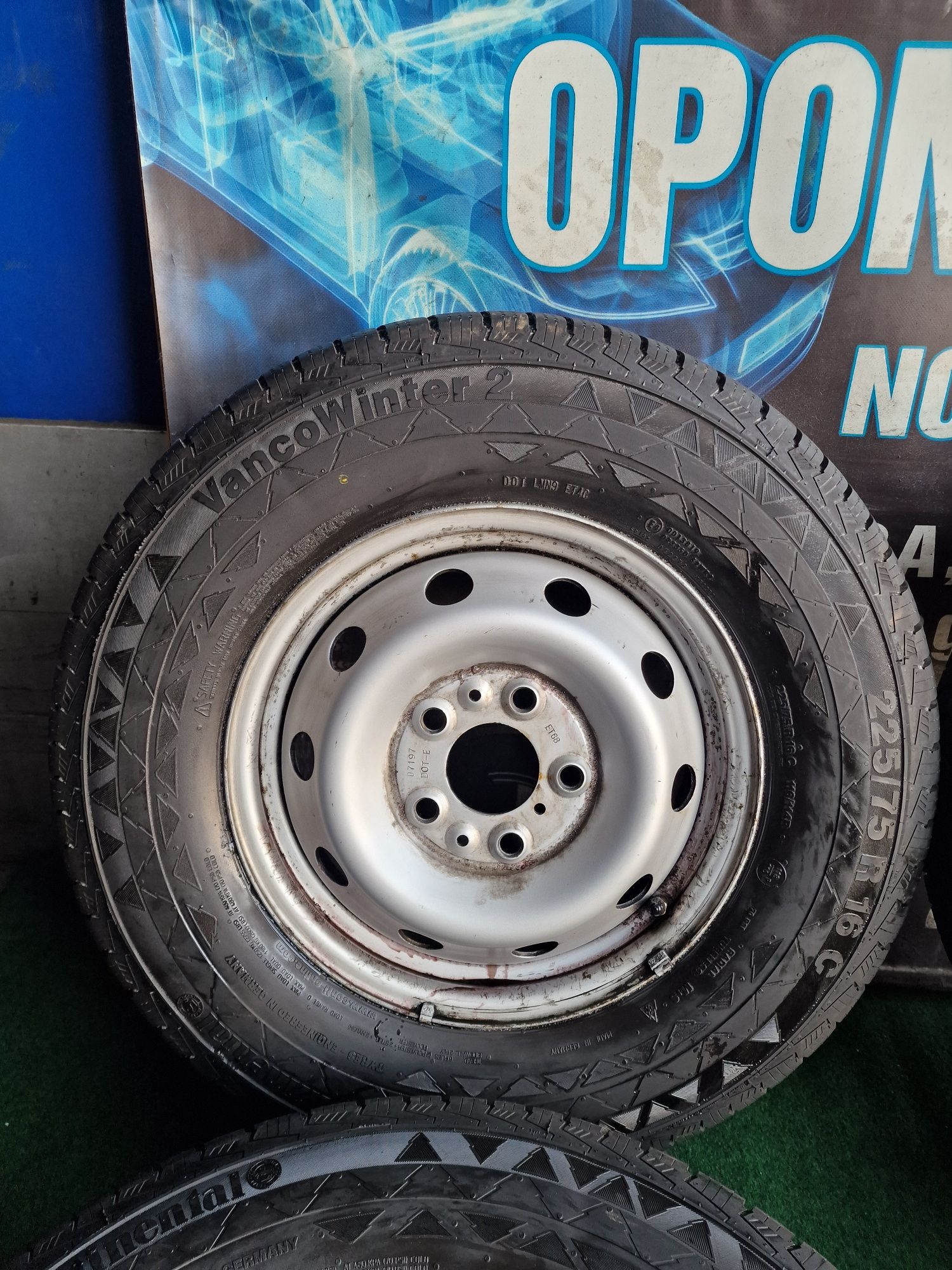Koła zimowe 16 5×130 Fiat Ducato Peugeot Boxer Citroen Jumper 9mm