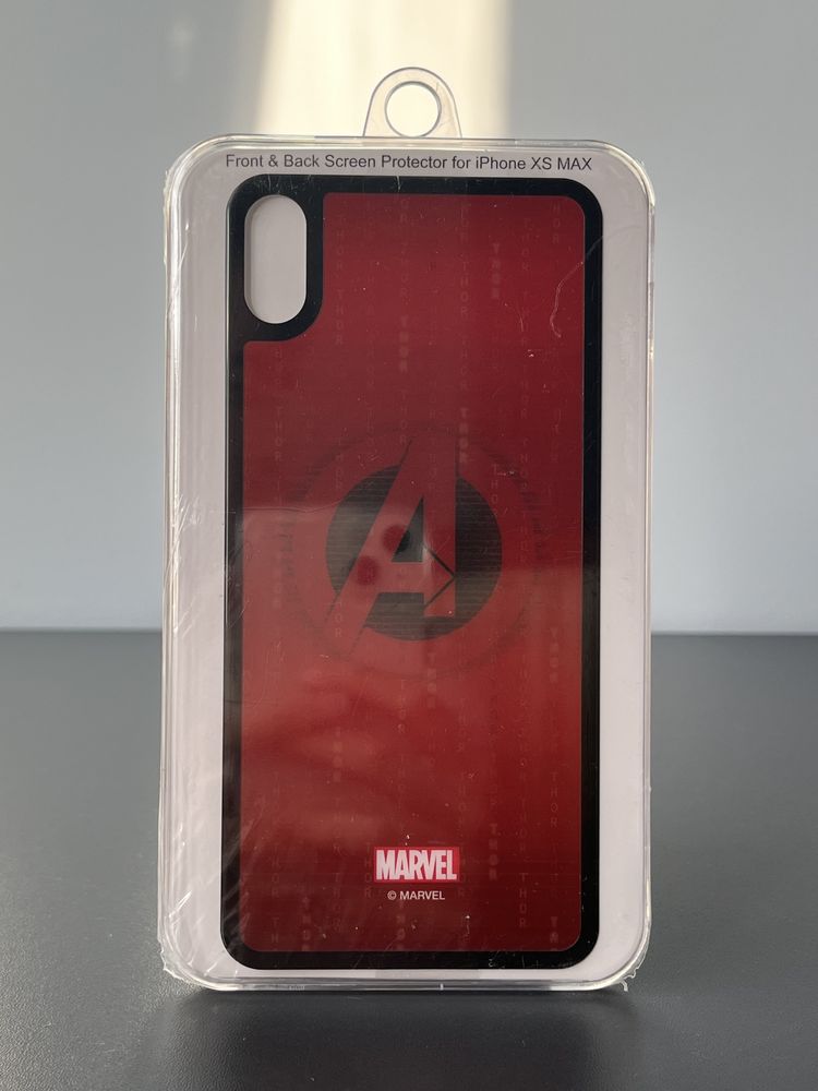 Защитные стекла для IPhone XS Max Marvel