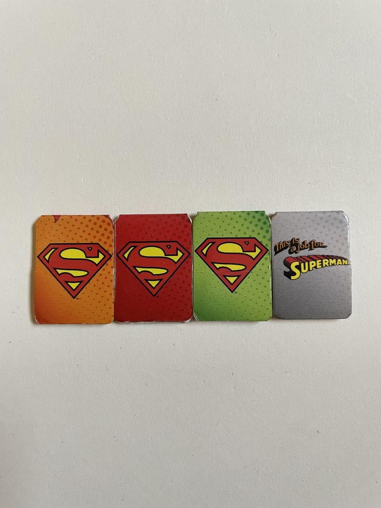 Zakładki magnetyczne superman 4 sztuki