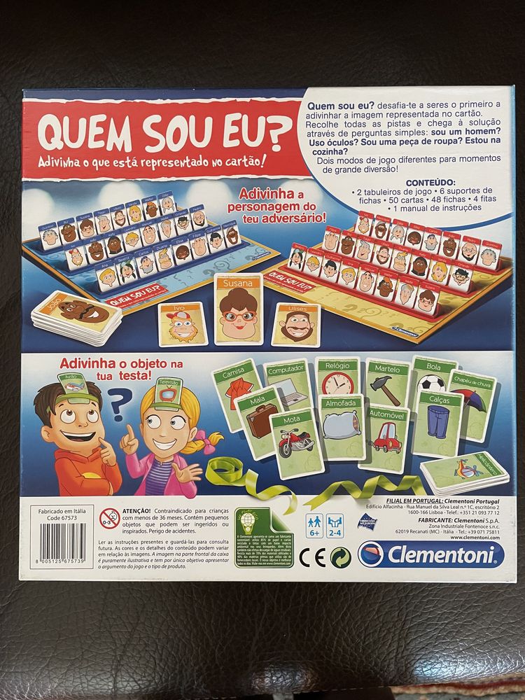 Jogo: Quem sou eu? / Quem é quem?