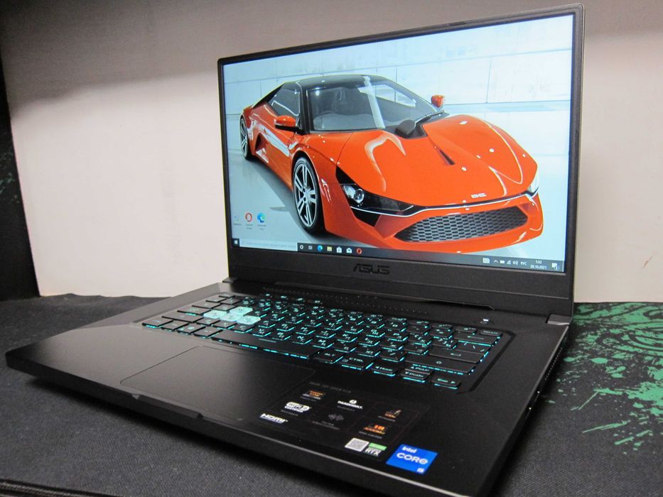 Asus FX516/Nvidia RTX 3070 8 gb/Экран 15.6"240hz /SSD 1000/ I7 11370H