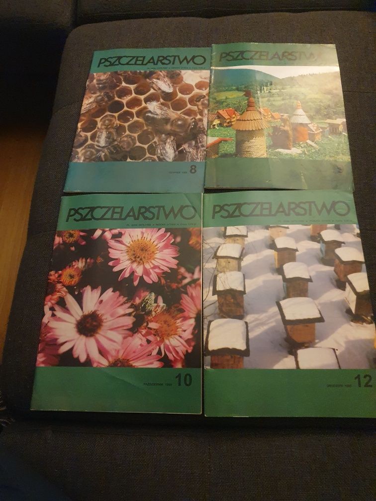 Czasopismo Pszczelarstwo 1999 nr 2, 3, 5, 7, 8, 9, 10, 12