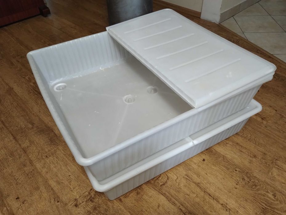IKEA Dilling, pojemnik na pościel, pod łóżko, bardzo dobry stan, 2 szt
