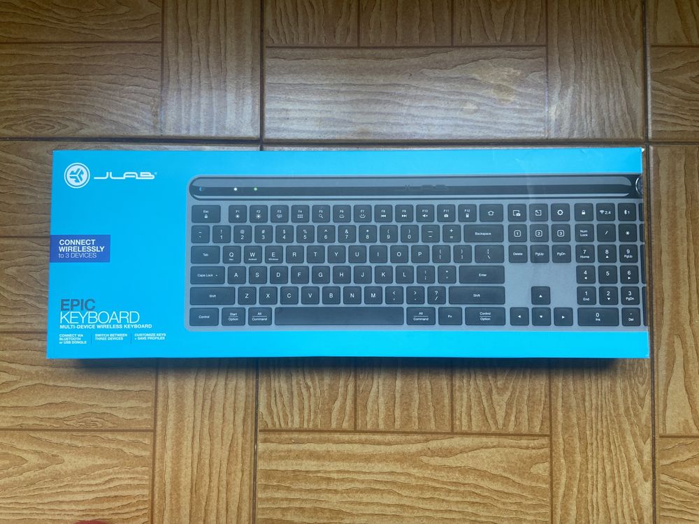 Teclado JLab Epic Wireless NOVO!