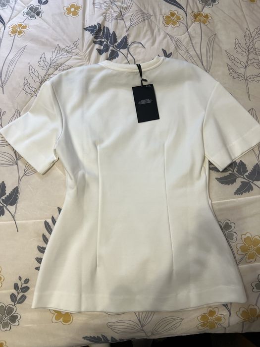 Біла/молочна футболка Mango, розмір S