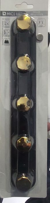 Wieszak samoprzylepny 5 chaczyków