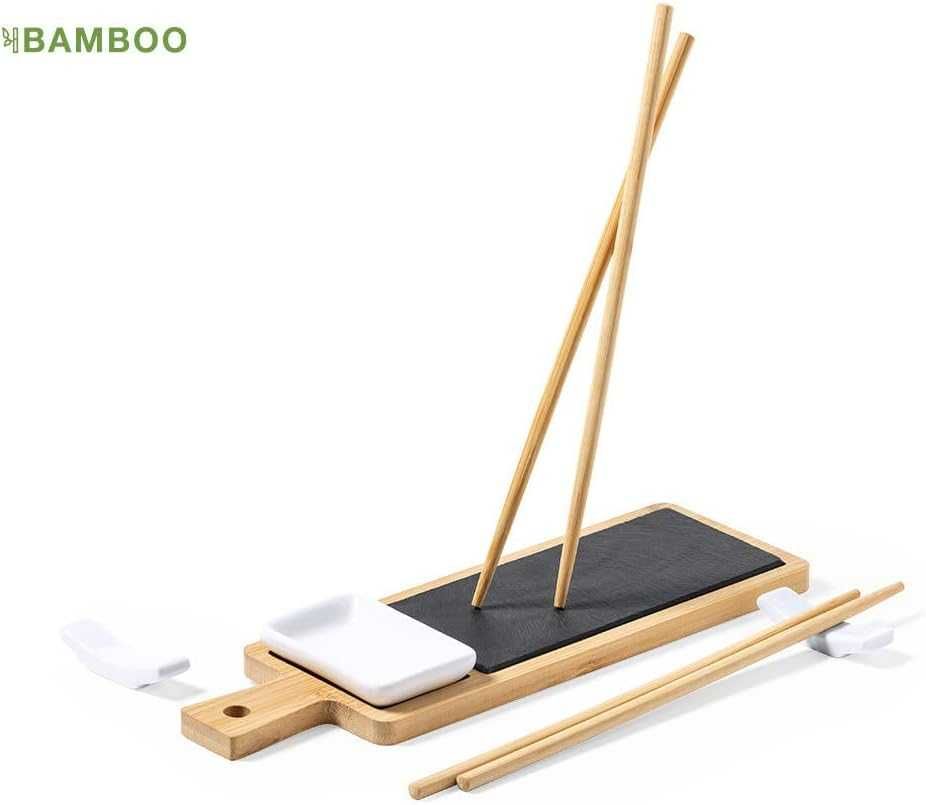 Zestaw do jedzenia sushi bambusowy zestaw
