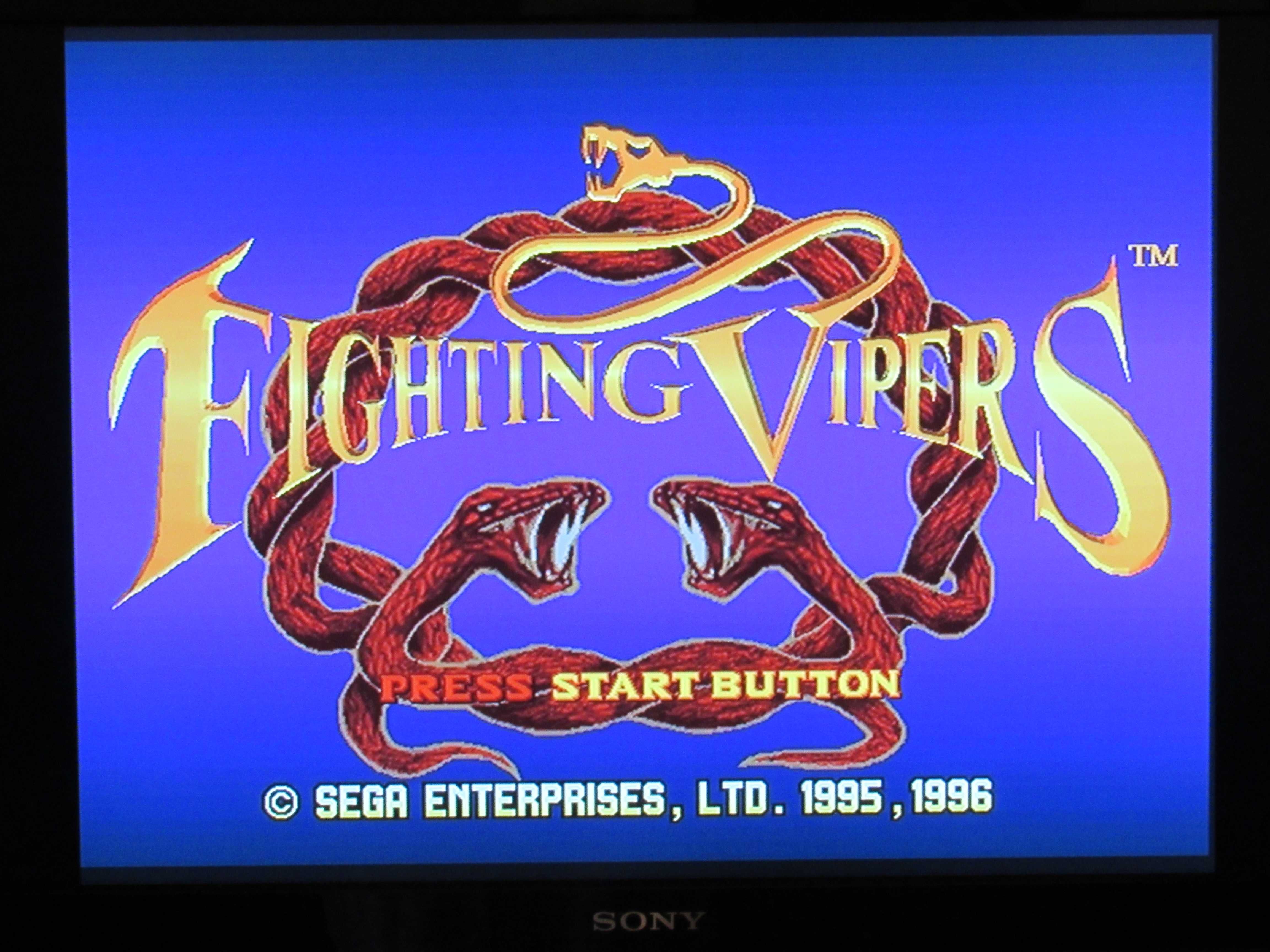 Jogo Sega Saturn Fighting Vipers