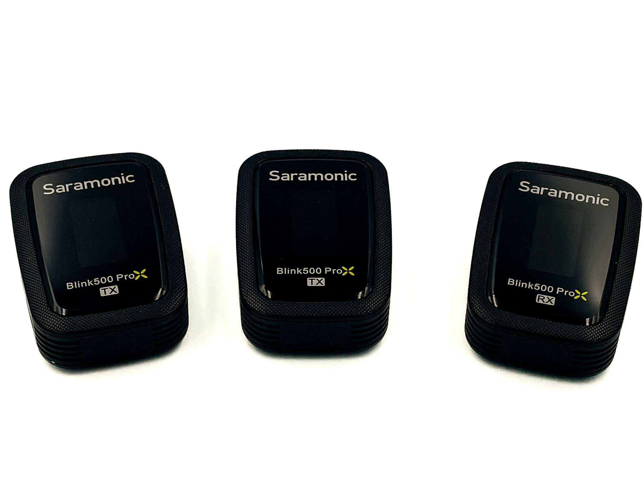 Mikrofony bezprzewodowe Saramonic Blink500 PROX B2 (RX + 2X TX)