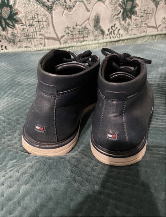 Мужские Ботинки на шнурках Tommy Hilfiger (Томми Хилфигер)  оригинал