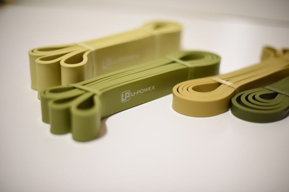 Резиновые петли U-powex Military 44мм/ 24-76 кг, фитнес резинки