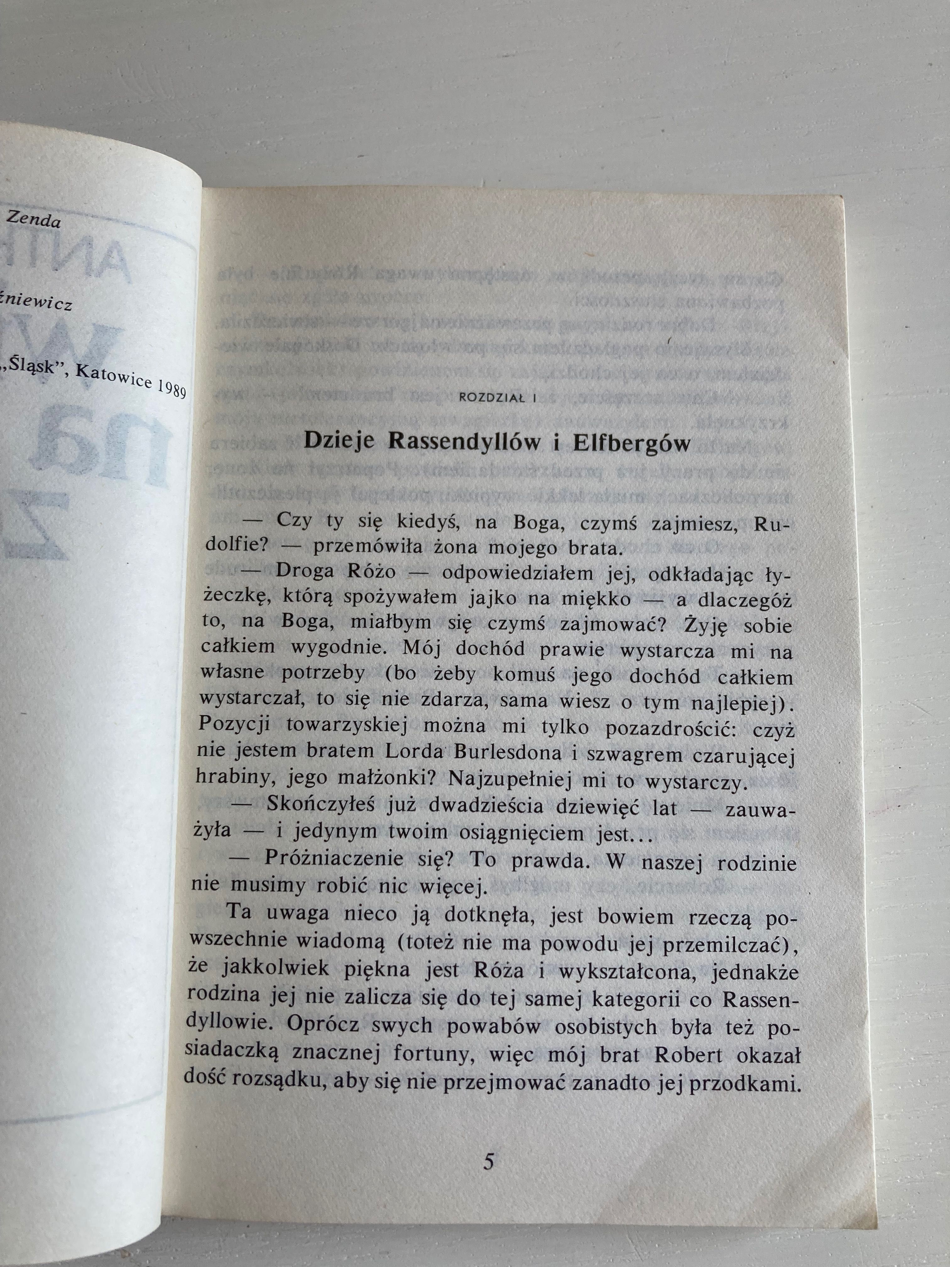 Anthony Hope, Więzień na zamku Zenda