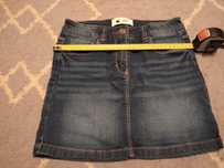 Spódnica mini jeansowa r. 140 Tex