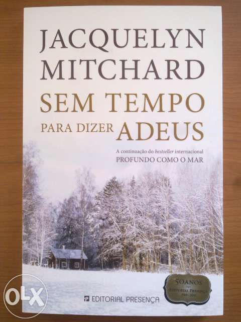 Livro - jacquelyn mitchard - sem tempo para dizer adeus