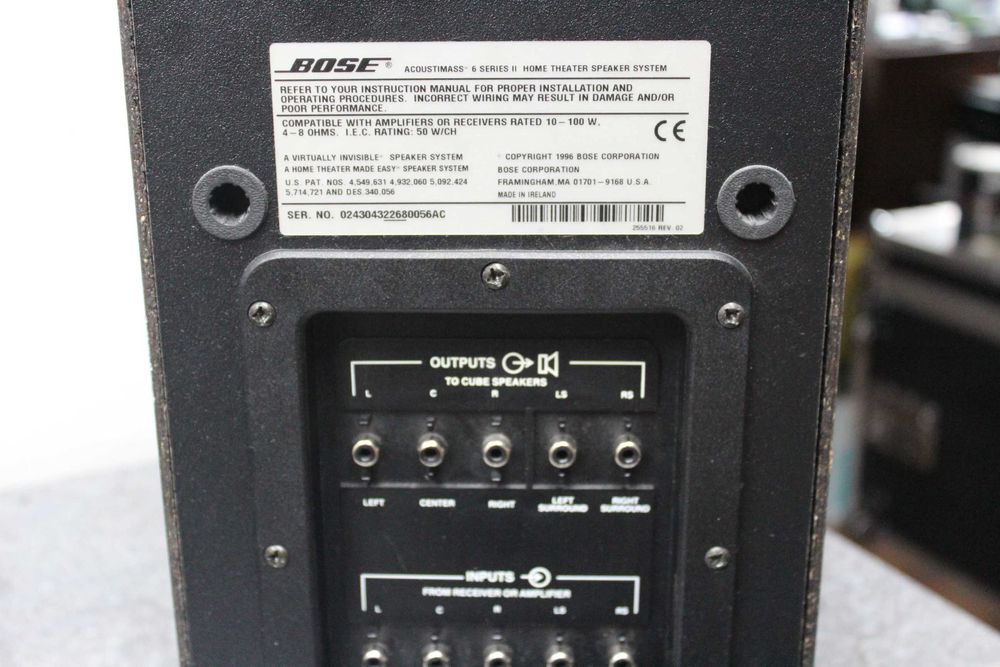 Zestaw Głośnikowy Bose Acoustimass 6 Series II Subwoofer + Satelity