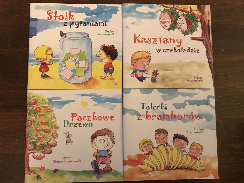 Słoik z pytaniami Talarki z bramborów Ksiażeczki dla dzieci