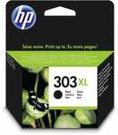 tusz hp 303xl t6n04ae czarny (black) wydajność 600 stron poj 12 ml