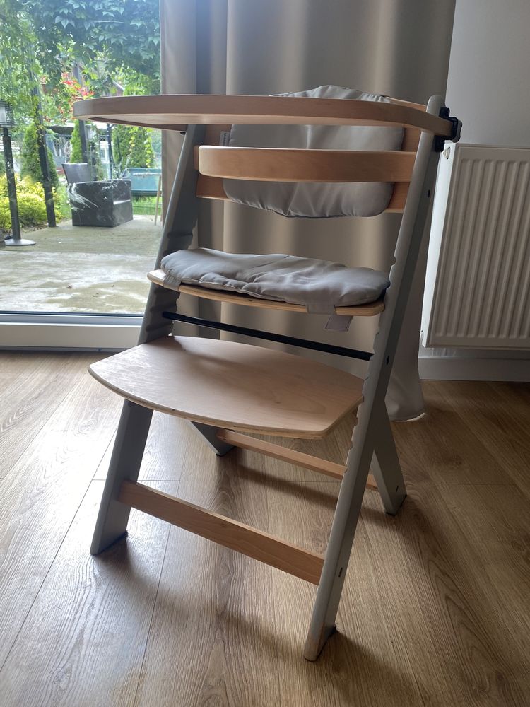Drewniane krzesełko do karmienia Kinderkraft