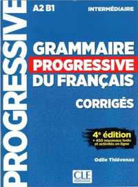 Grammaire progressive niveau... klucz ed.4 A2 B1 - Odile Thievenaz