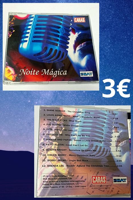 CDs Canções de Natal