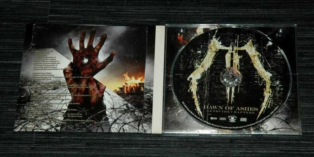 DAWN OF ASHES - Genocide Chapters. 2010 Metal Blade. Cradle Of Filth