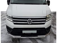 Mercedes Crafter 2017+ Передній захист ST085 (нерж)