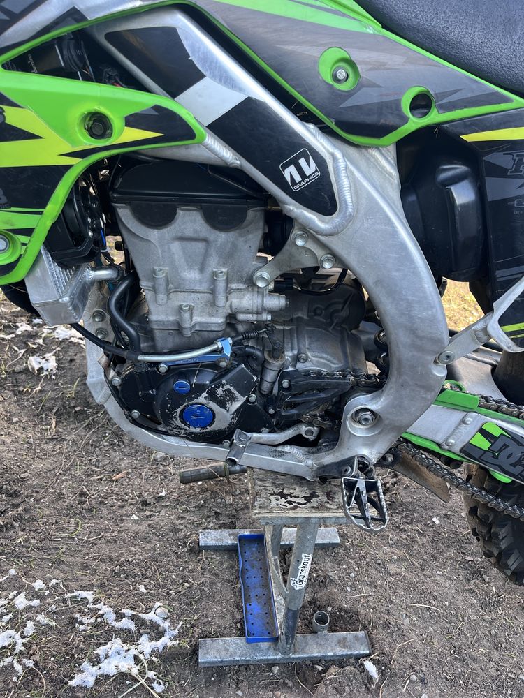 Kawasaki kx450f 2013 на докуменках