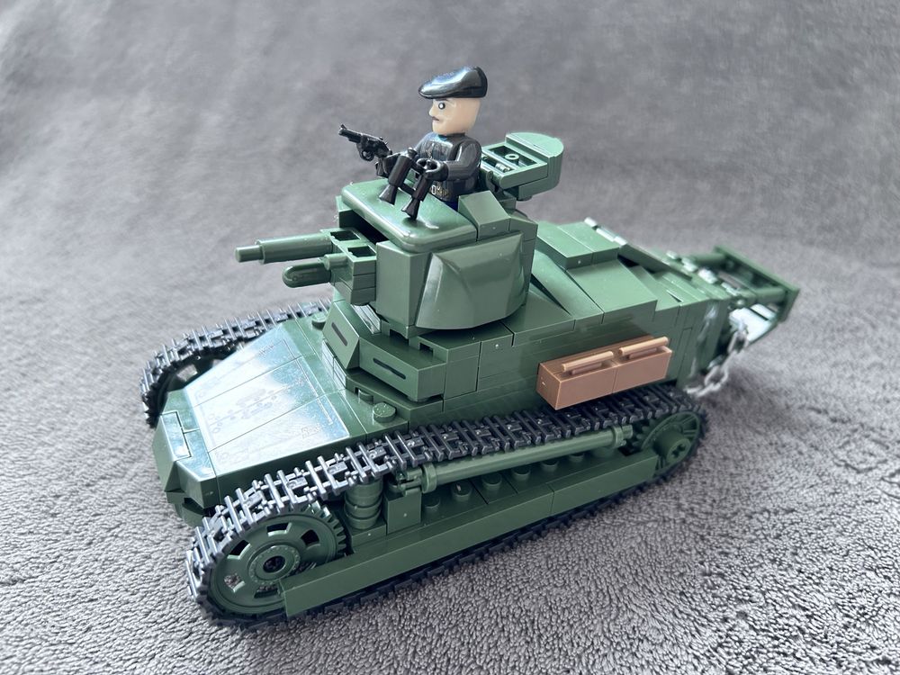 Klocki cobi 2973 czołg Renault FT-17 cobi96