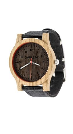 Zegarek drewniany - dąb