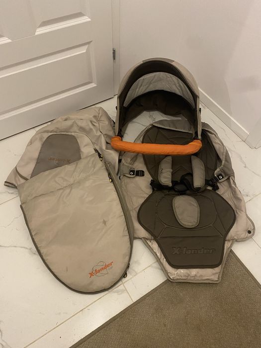 Wózek X Lander 3w1 fotelik Maxi Cosi