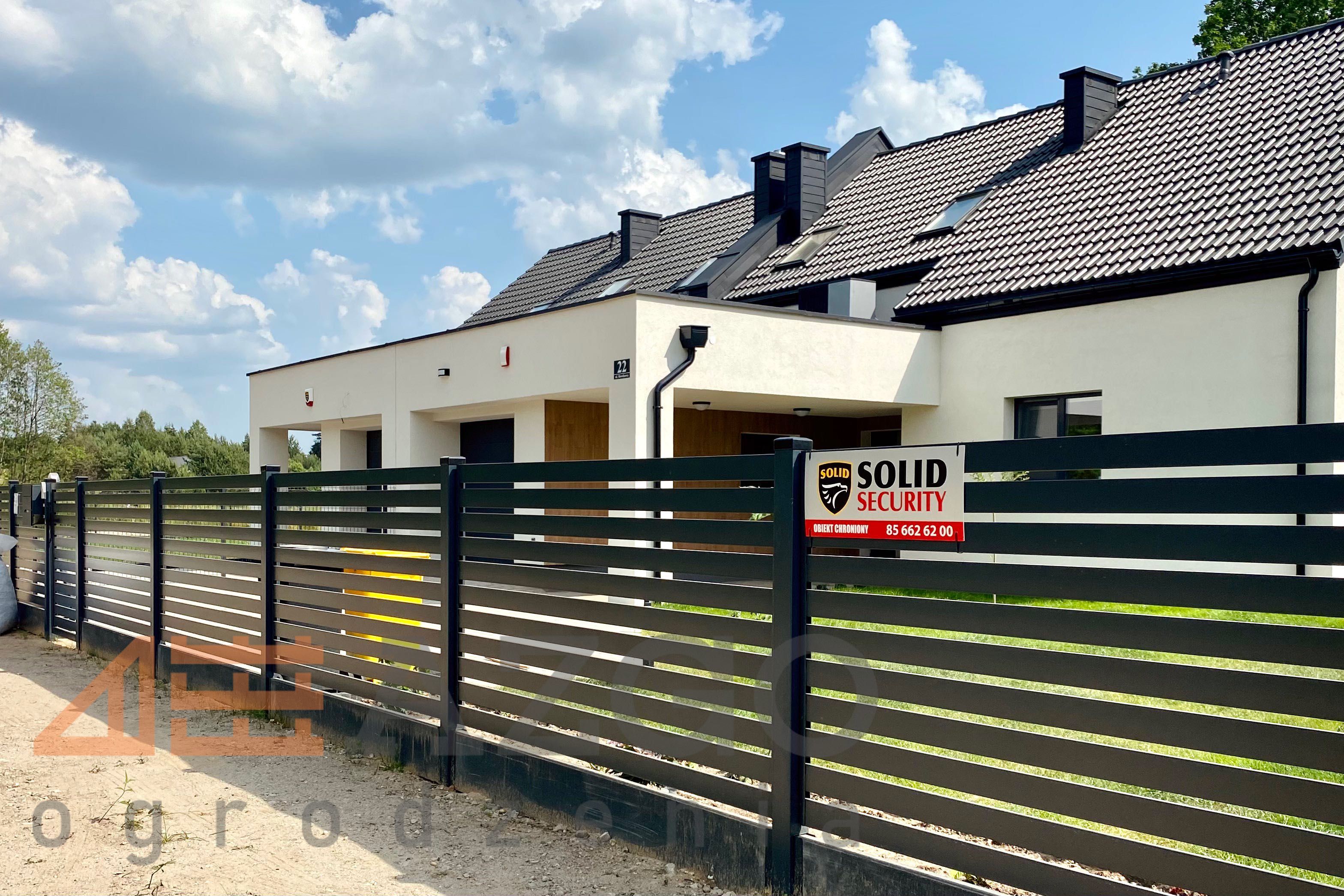 Brama przesuwna brama dwuskrzydłowa furtka komplet napęd palisada