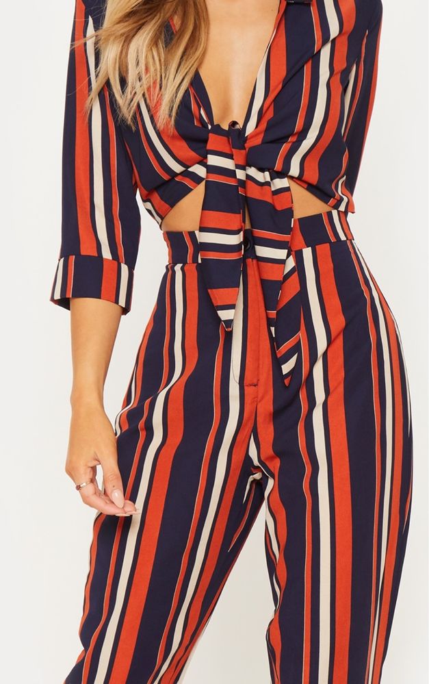 Брючний комбінезон, топ, штани, різнокольоровий, prettylittlething.