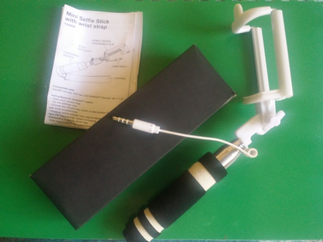 Selfie stick kijek do selfie wysięgnik do zdjęć z dystansu