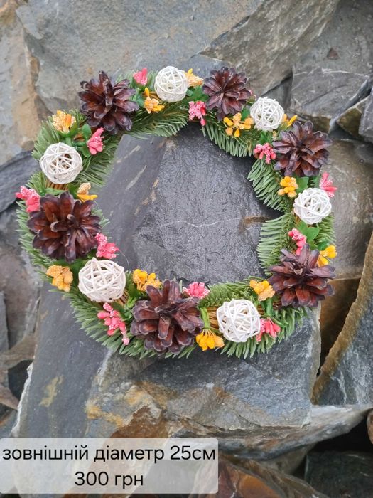 Новорічні віночки