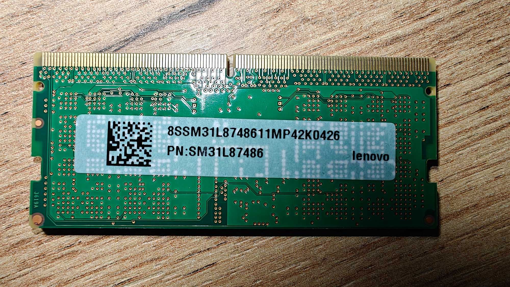 Pamięć oryginalna RAM do laptopa 16GB DDR5 5600 Mhz - lenovo Sodimm
