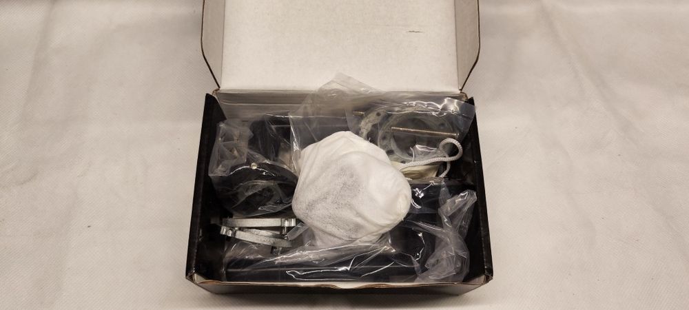 Klamka do drzwi łazienkowych czarna firmowa