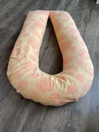 Подушка для беременных и кормления U образная подкова