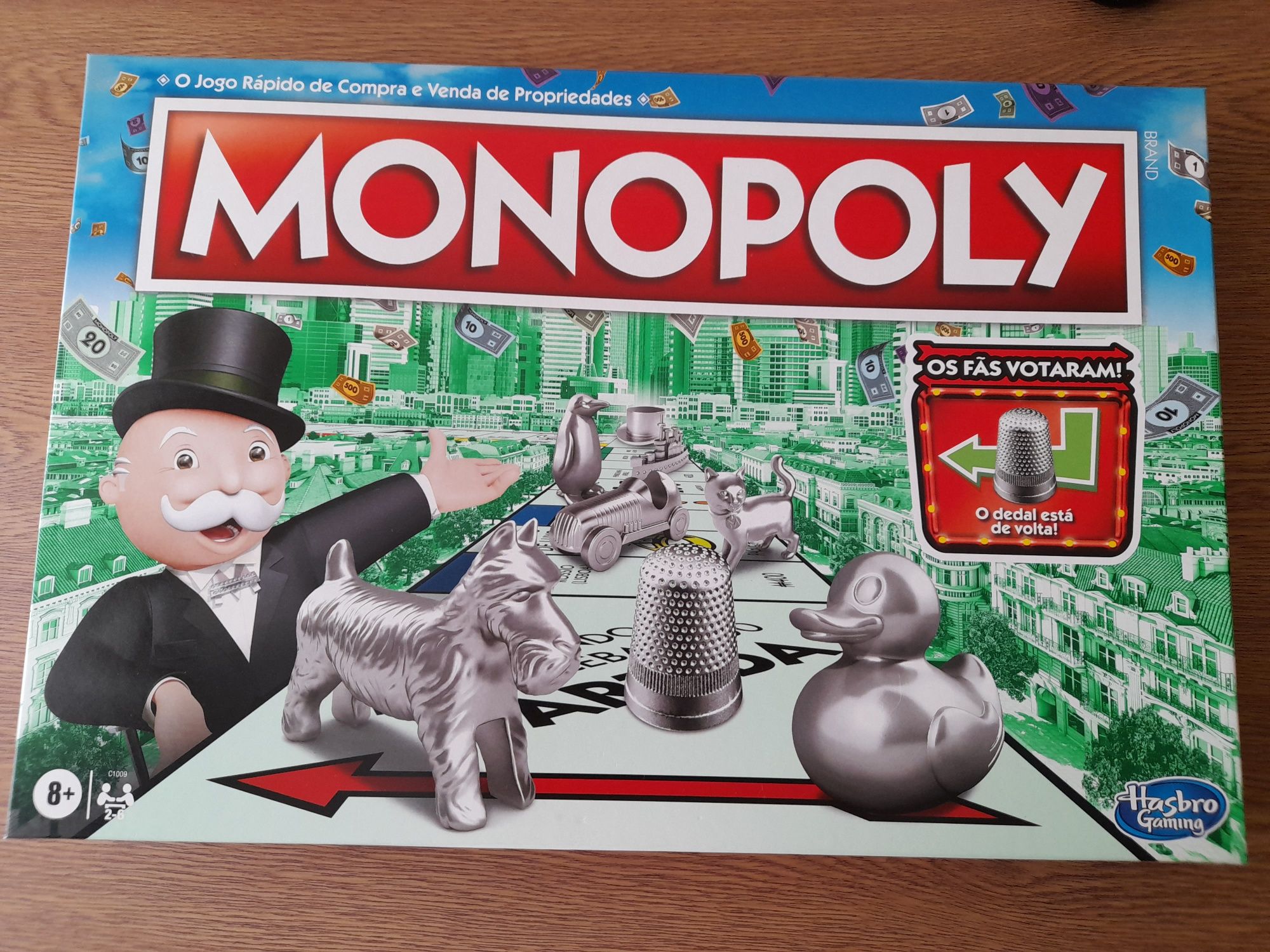 Jogo de tabuleiro Monopoly