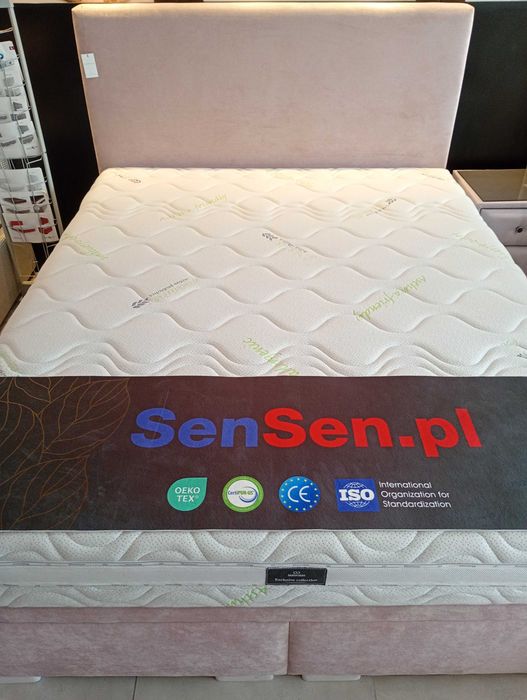 Łóżko kontynentalne Albino 160x200