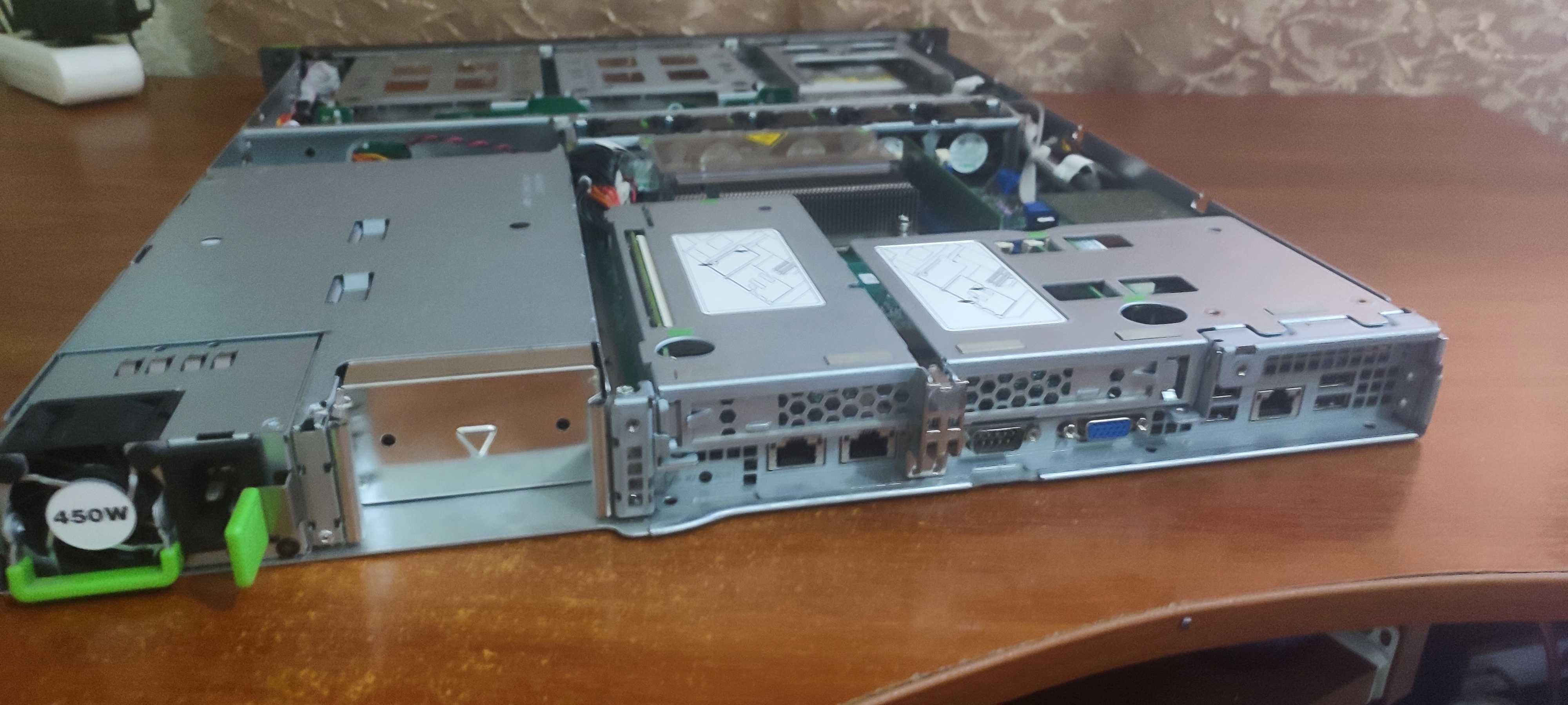 Сервер Fujitsu primergy rx100 s7 cpu i3-2130, 4gb ram ddr3, no hdd