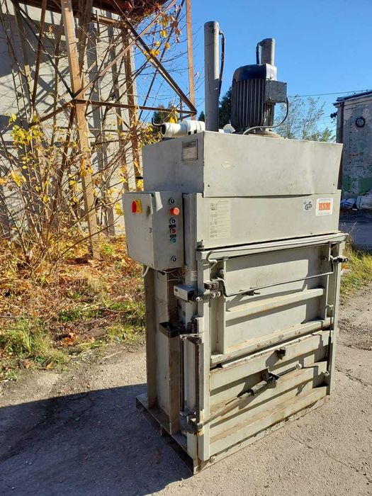 Belownica prasa do foli kartonu makulatury odpadów śmieci papieru HSM