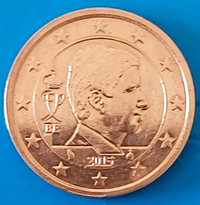 2 Cêntimos de 2015 da Bélgica, Filipe I