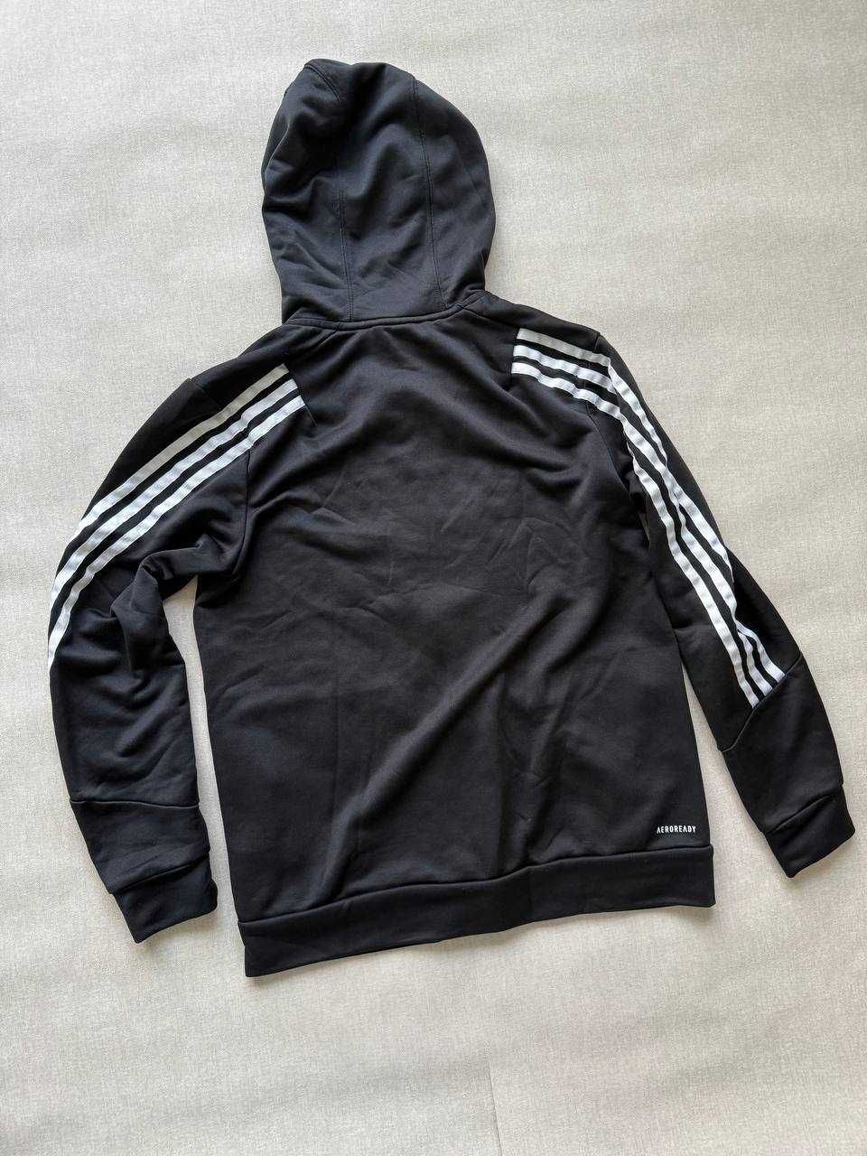 Кофта Adidas на молнії з капюшоном/ XS-S або підліткова