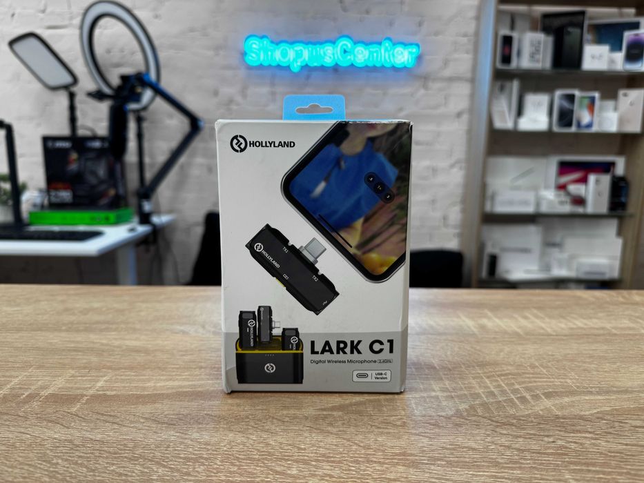 Бездротовий петличний мікрофон Hollyland Lark C1