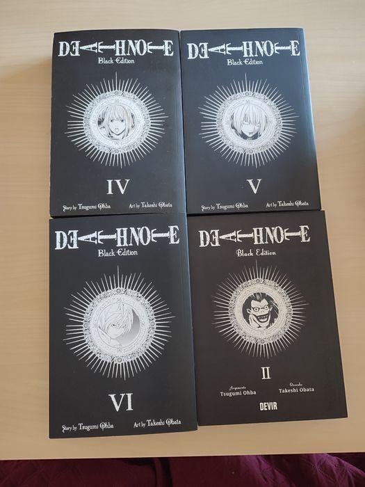 Livros death note em inglês